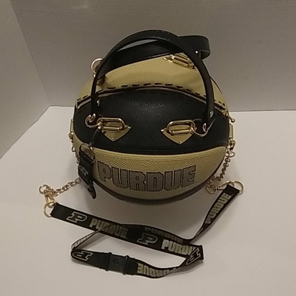 LIMITED EDITION "PURDUE" Basketball Purse - Picture 6 of 16